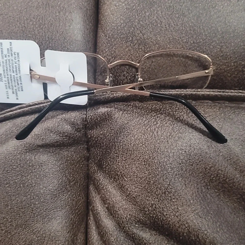 Reading glasses magnifying 1.25x wide frame